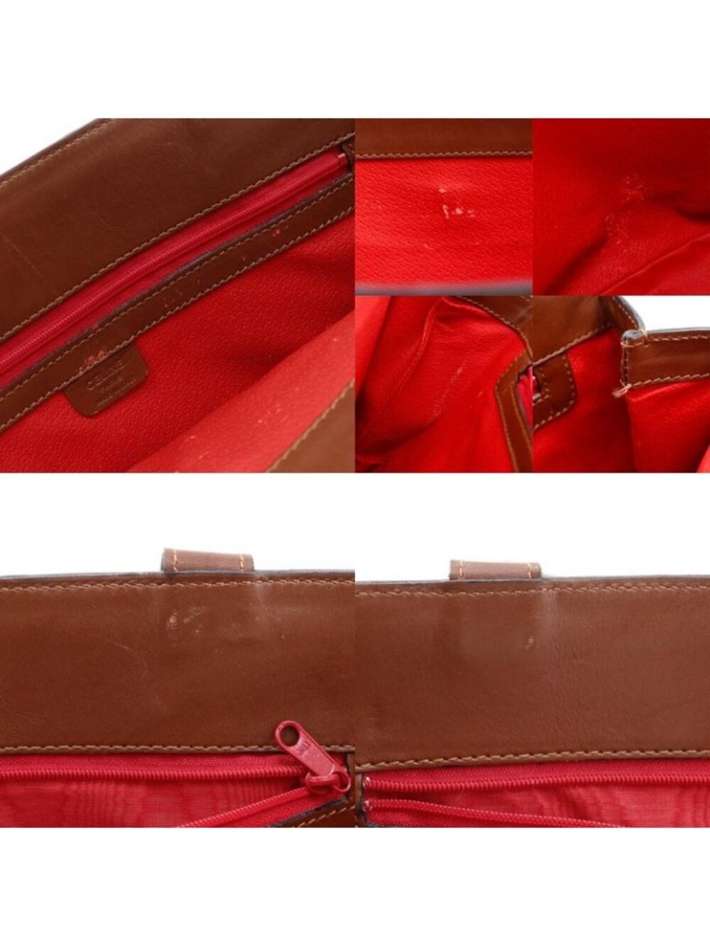 Celine Vintage Calf Brown Tote Bag - Picture 8 of 10